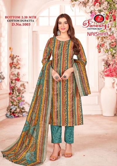 Ganeshji naishaa vol-1 wholesale dress material resale and earn best apps